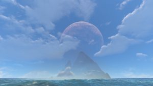Exploring the Mountain Island in Subnautica