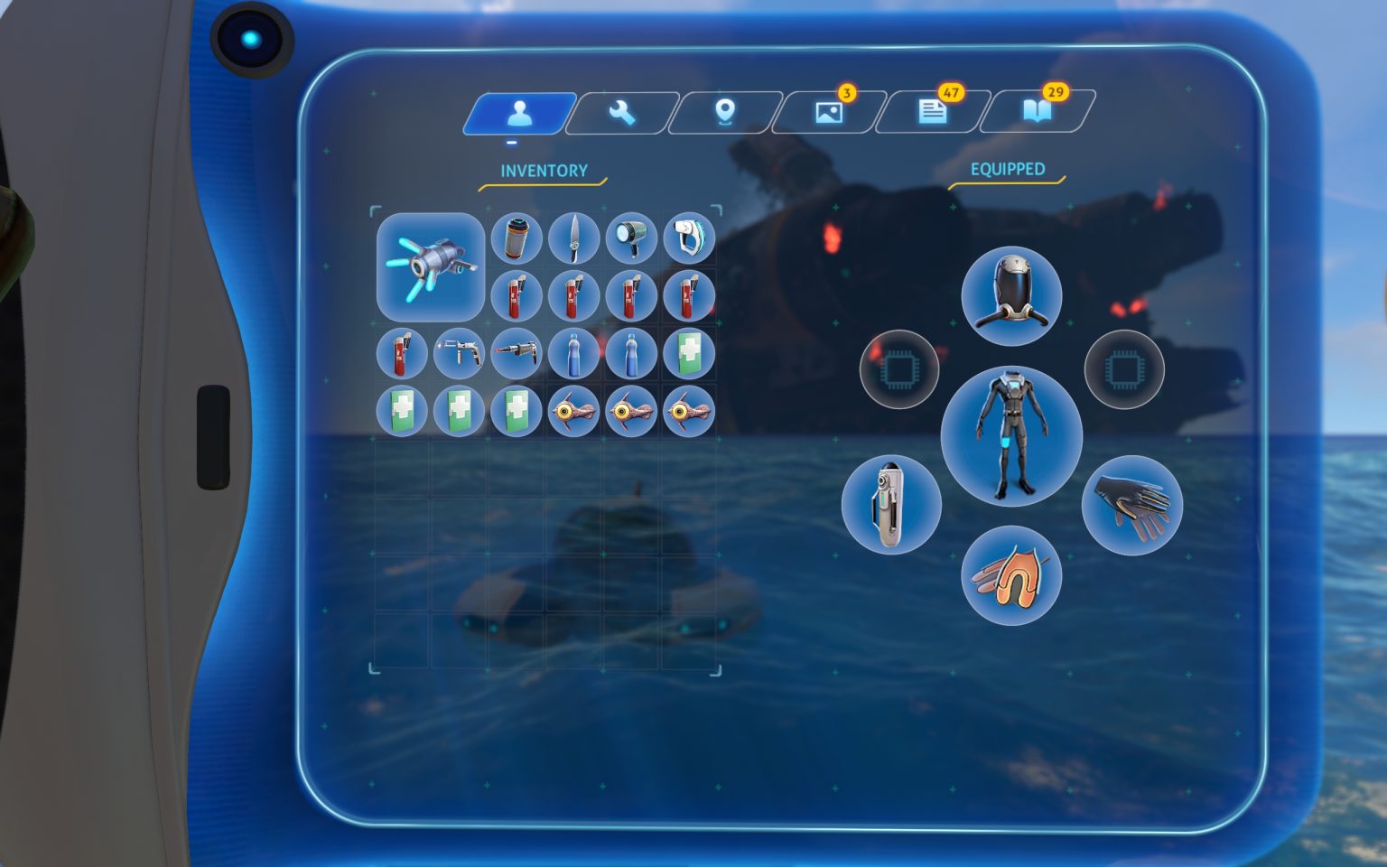 Subnautica Exploring the Aurora Craftable Worlds