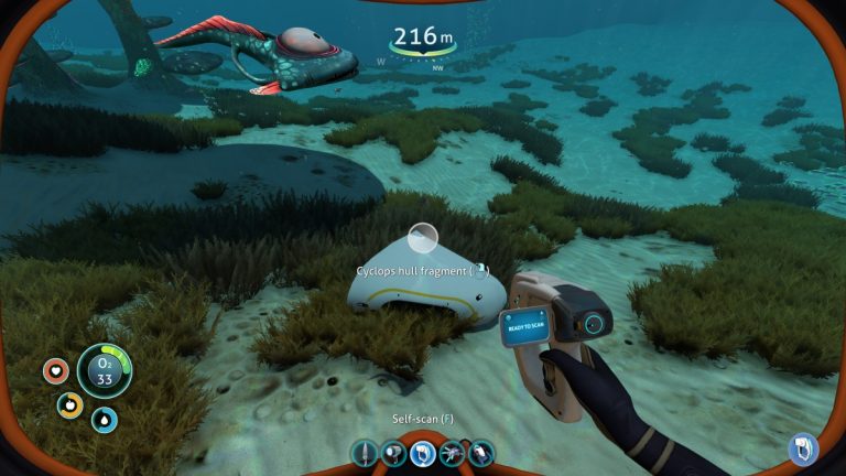 subnautica cyclops bridge fragment location